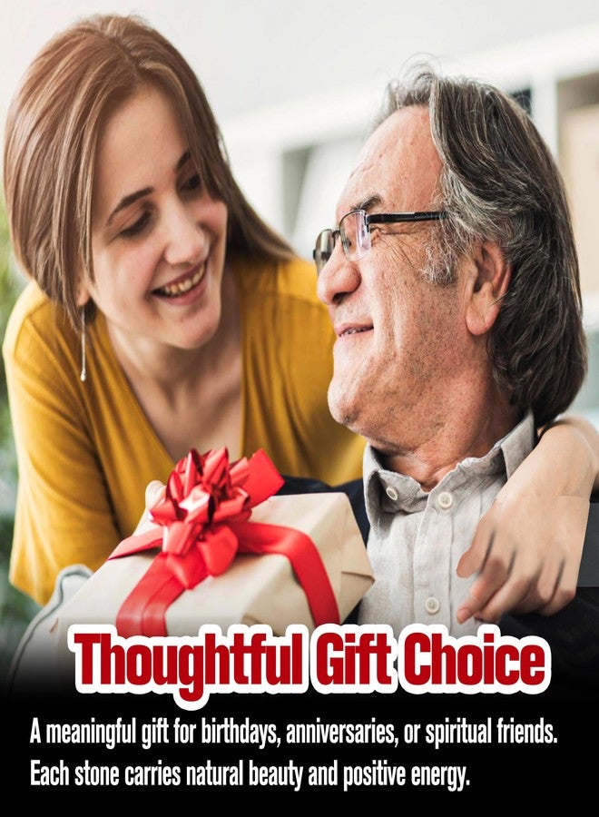 KH866 4pcs Silk Agate Banded Balls Sphere Crystal Natural Worry Stone Carnelian Real Quartz Gemstone Polished Palm Tumbled Gems Reiki Chakra Healing Energy Anxiety Stress Relief Fengshui Dia 35MM/1.38'' - Image 3